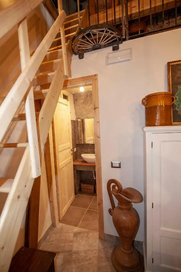 Ferienhaus Casa Vacanza La Rocca Forza dʼAgro Italien